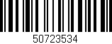 Código de barras (EAN, GTIN, SKU, ISBN): '50723534'
