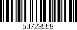 Código de barras (EAN, GTIN, SKU, ISBN): '50723559'
