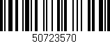 Código de barras (EAN, GTIN, SKU, ISBN): '50723570'