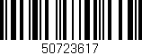 Código de barras (EAN, GTIN, SKU, ISBN): '50723617'