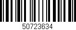 Código de barras (EAN, GTIN, SKU, ISBN): '50723634'