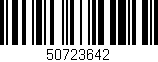 Código de barras (EAN, GTIN, SKU, ISBN): '50723642'