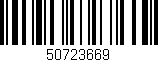 Código de barras (EAN, GTIN, SKU, ISBN): '50723669'