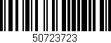Código de barras (EAN, GTIN, SKU, ISBN): '50723723'
