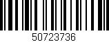 Código de barras (EAN, GTIN, SKU, ISBN): '50723736'