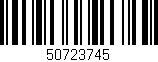 Código de barras (EAN, GTIN, SKU, ISBN): '50723745'