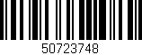 Código de barras (EAN, GTIN, SKU, ISBN): '50723748'