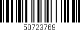 Código de barras (EAN, GTIN, SKU, ISBN): '50723769'