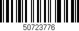 Código de barras (EAN, GTIN, SKU, ISBN): '50723776'