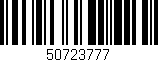 Código de barras (EAN, GTIN, SKU, ISBN): '50723777'