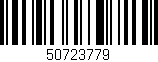 Código de barras (EAN, GTIN, SKU, ISBN): '50723779'