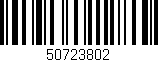 Código de barras (EAN, GTIN, SKU, ISBN): '50723802'