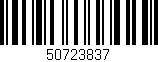 Código de barras (EAN, GTIN, SKU, ISBN): '50723837'
