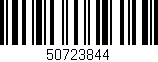 Código de barras (EAN, GTIN, SKU, ISBN): '50723844'