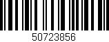 Código de barras (EAN, GTIN, SKU, ISBN): '50723856'