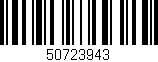 Código de barras (EAN, GTIN, SKU, ISBN): '50723943'