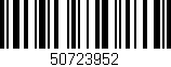 Código de barras (EAN, GTIN, SKU, ISBN): '50723952'