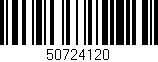 Código de barras (EAN, GTIN, SKU, ISBN): '50724120'