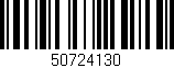 Código de barras (EAN, GTIN, SKU, ISBN): '50724130'