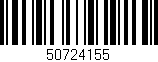 Código de barras (EAN, GTIN, SKU, ISBN): '50724155'