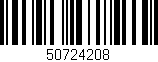 Código de barras (EAN, GTIN, SKU, ISBN): '50724208'