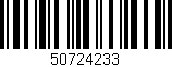 Código de barras (EAN, GTIN, SKU, ISBN): '50724233'