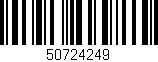 Código de barras (EAN, GTIN, SKU, ISBN): '50724249'