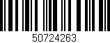 Código de barras (EAN, GTIN, SKU, ISBN): '50724263'