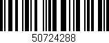Código de barras (EAN, GTIN, SKU, ISBN): '50724288'