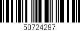 Código de barras (EAN, GTIN, SKU, ISBN): '50724297'