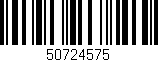 Código de barras (EAN, GTIN, SKU, ISBN): '50724575'