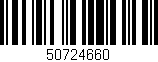 Código de barras (EAN, GTIN, SKU, ISBN): '50724660'