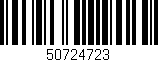 Código de barras (EAN, GTIN, SKU, ISBN): '50724723'