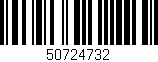 Código de barras (EAN, GTIN, SKU, ISBN): '50724732'