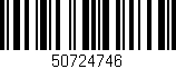 Código de barras (EAN, GTIN, SKU, ISBN): '50724746'