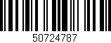 Código de barras (EAN, GTIN, SKU, ISBN): '50724787'