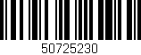Código de barras (EAN, GTIN, SKU, ISBN): '50725230'