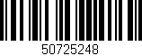 Código de barras (EAN, GTIN, SKU, ISBN): '50725248'
