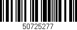 Código de barras (EAN, GTIN, SKU, ISBN): '50725277'