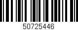 Código de barras (EAN, GTIN, SKU, ISBN): '50725446'