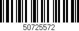 Código de barras (EAN, GTIN, SKU, ISBN): '50725572'
