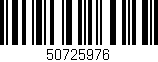 Código de barras (EAN, GTIN, SKU, ISBN): '50725976'