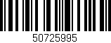 Código de barras (EAN, GTIN, SKU, ISBN): '50725995'