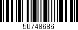 Código de barras (EAN, GTIN, SKU, ISBN): '50748686'