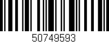 Código de barras (EAN, GTIN, SKU, ISBN): '50749593'