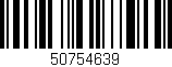 Código de barras (EAN, GTIN, SKU, ISBN): '50754639'