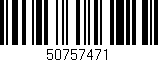 Código de barras (EAN, GTIN, SKU, ISBN): '50757471'