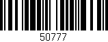 Código de barras (EAN, GTIN, SKU, ISBN): '50777'