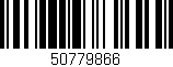 Código de barras (EAN, GTIN, SKU, ISBN): '50779866'