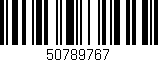 Código de barras (EAN, GTIN, SKU, ISBN): '50789767'